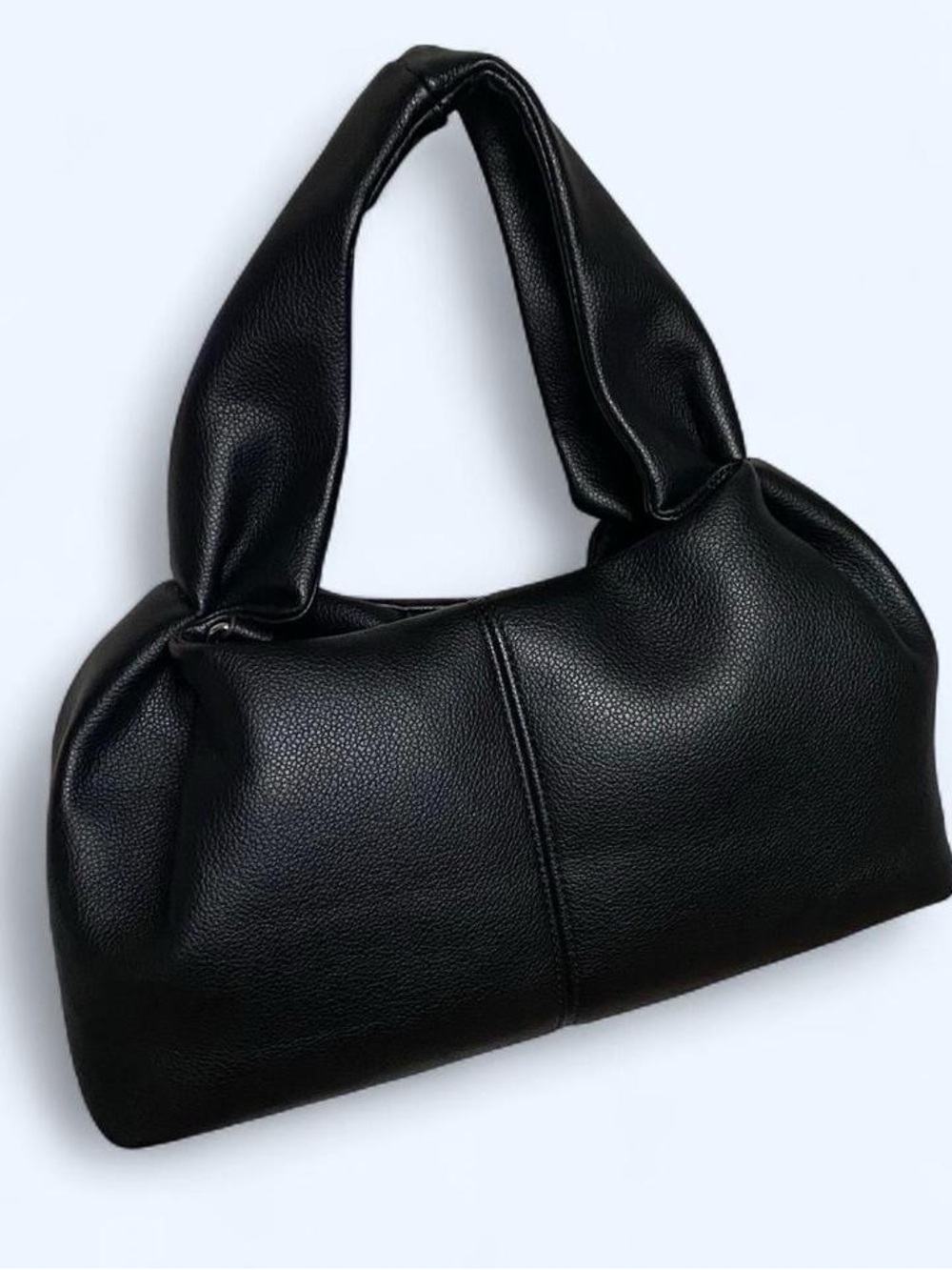 Reitmans Black Pebbled Shoulder Bag